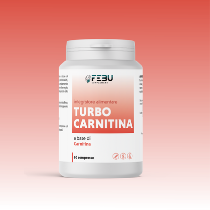 TURBO CARNITINA - Integratore di L-Carnitina 60 compresse