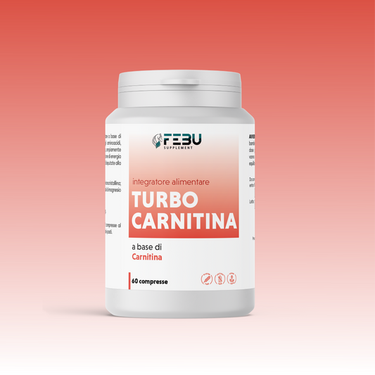 TURBO CARNITINA - Integratore di L-Carnitina 60 compresse